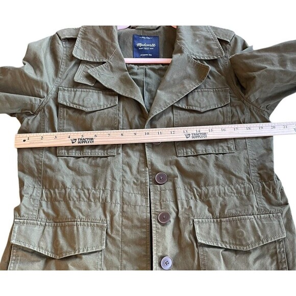 Madewell Olive Utility Jacket - Picture 15 of 16